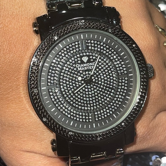 Real diamond watch for men huge sale best gift for all occasions real diamonds! - Picture 8 of 12